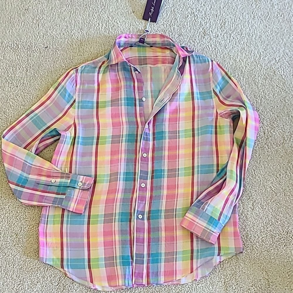 RALPH lauren purple label shirt